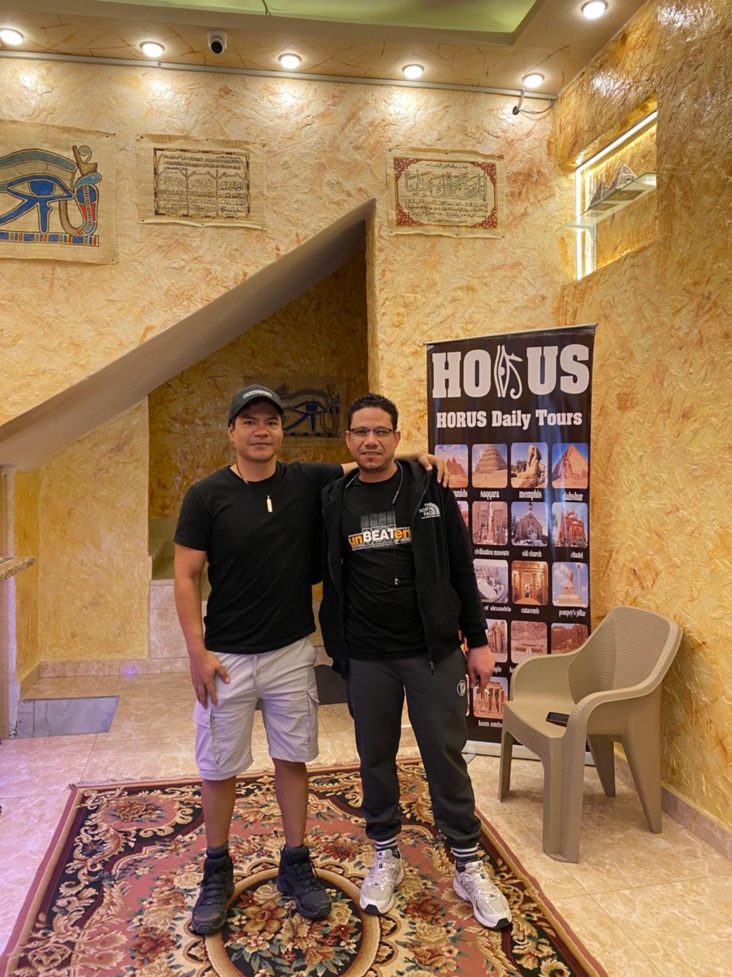 Horus Pyramids Inn Kafrat al Jabal Exterior photo